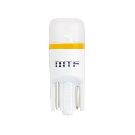 СД Лампа MTF T10 4000K линза матовая 90 Lm (2 шт)