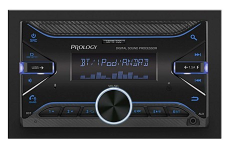 PROLOGY MPR-100 DSP 2DIN (MP3, FLAC, USB, BT)