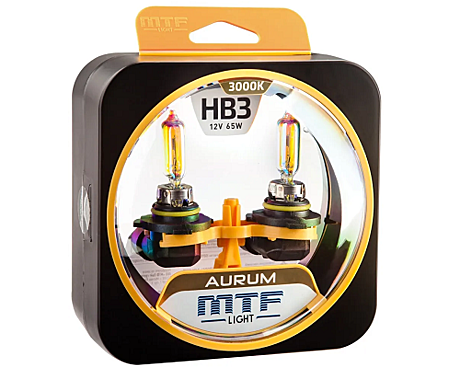 Лампы MTF HB3 (9005) 12V 65W AURUM
