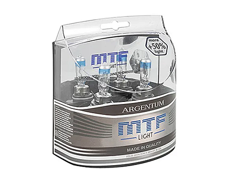 Лампы MTF HB4 (9006) 12V 55W ARGENTUM + 50