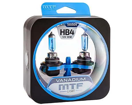 Лампы MTF HB4 (9006) 12V 55W VANADIUM