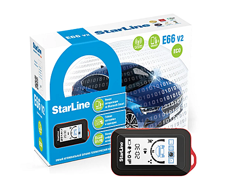 StarLine E66 BT V2 2CAN+4LIN 2SIM GSM ECO