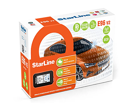 StarLine E96 BT V2 2CAN+4LIN 2SIM GSM ECO