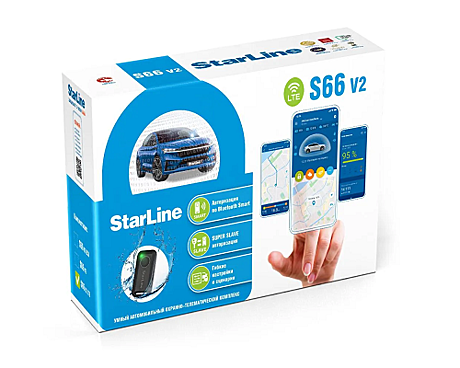 StarLine S66 BT V2 2CAN+4LIN 2SIM GSM LTE
